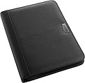 A4 Bonded leather folder Black