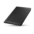 A4 bonded-leather portfolio, black