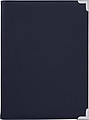 A4 folder, excl pad, (item 8400)Blue