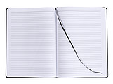 A4 Notebook in a PU caseBlack