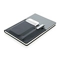 A5 Deluxe notebook with smart pockets, black