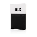 A5 Deluxe notebook with smart pockets, white