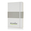 A5 hardcover notebook, white