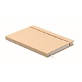 A5 notebook 96 lined sheets, beige