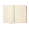 A5 notebook 96 plain sheets, baby pink