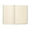 A5 notebook 96 plain sheets, mint green
