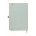 A5 notebook hard RPET cover, baby blue