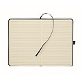 A5 notebook hard RPET cover, black