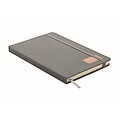 A5 notebook hard RPET cover, grey