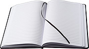 A5 Notebook in a PU caseBlack