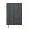 A5 notebook in smokey PU, blue