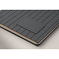 A5 notebook in smokey PU, blue