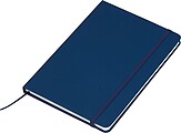 A5 notebook out of recyclingpaper, dark blue