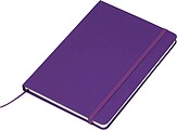 A5 notebook out of recyclingpaper, purple