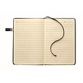 A5 notebook w/ integrated USB, black