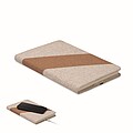 A5 notebook with 15W charger, beige