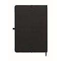A5 notebook with 600D RPET hard cover