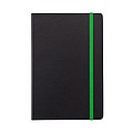 A5 notebook with colored side