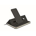 A5 notebook with phone holder, black