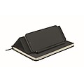 A5 notebook with phone holder, black