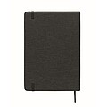 A5 notebook with phone holder, black