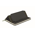 A5 notebook with phone holder, dark green