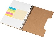 A5 Notebook with Ruler and sticky notes