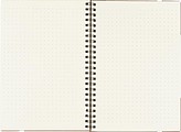 A5 Notebook with Ruler and sticky notes