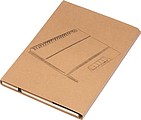 A5 Notebook with Ruler and sticky notes