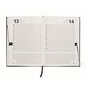 A5 perpetual daily planner, black