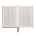 A5 perpetual daily planner, black