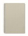 A5 recycled carton notebook, rope