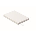 A5 recycled journal notebook, white