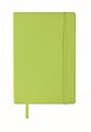 A5 recycled notebook, lime