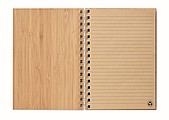 A5 ring bound Bamboo notebook