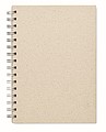 A5 ring notebook grass paper