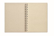 A5 ring notebook grass paper