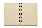 A5 ring notebook grass paper
