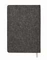 A5 RPET cork notebook, stone grey