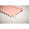 A5 RPET notebook 80 lined, baby pink