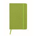 A5 RPET notebook 80 lined, lime