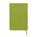 A5 RPET notebook 80 lined, lime