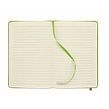 A5 RPET notebook 80 lined, lime