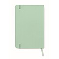 A5 RPET notebook 80 lined, mint green