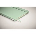 A5 RPET notebook 80 lined, mint green