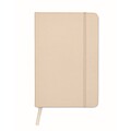 A5 RPET notebook 80 lined, off white