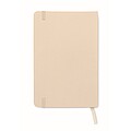 A5 RPET notebook 80 lined, off white