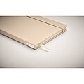 A5 RPET notebook 80 lined, off white