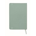 A5 RPET notebook 80 lined, petrol