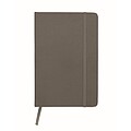 A5 RPET notebook 80 lined, stone grey